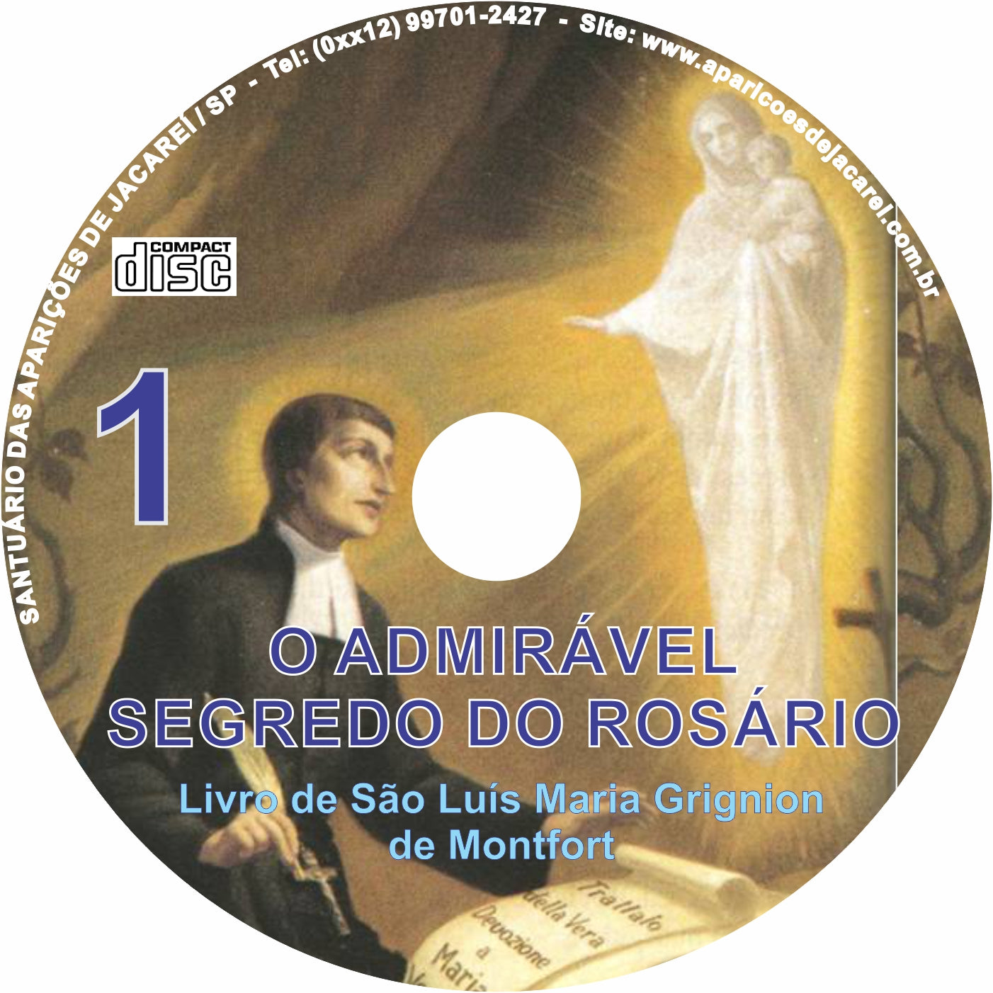 CD O admirável segredo do Rosário CD O admirável segredo do Rosário